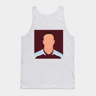 Mark Noble Minimalistic Face Art Tank Top